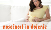 nosecnost in dojenje